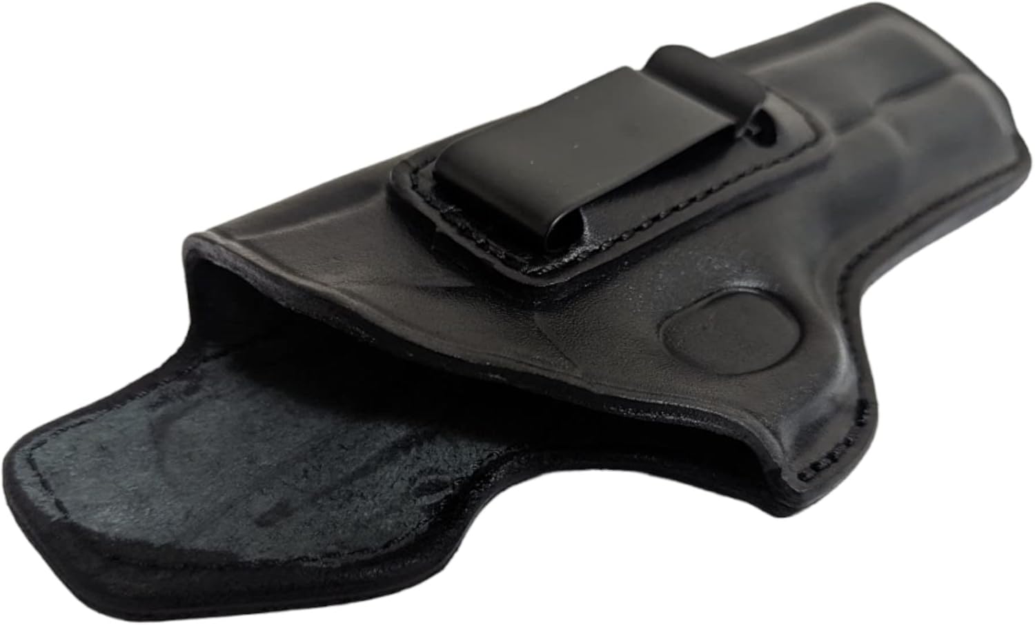 Leather IWB Holster - Colt 1911 IWB CCW Holster, Right Hand Draw, Leather & Handmade, Compatible with Most 1911 Style Handguns – Kimber – Colt – S&W – Sig Sauer – Remington – Ruger & More