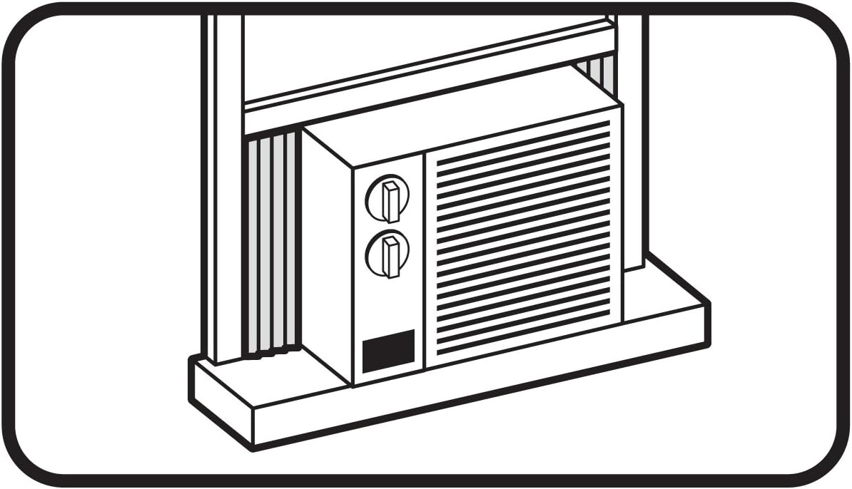 Window AC Side Panel Insulation - MD Building Products 08308