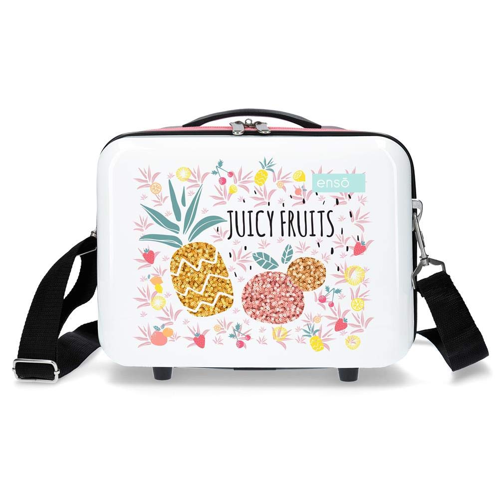 Enso Juicy Fruits Adaptable Beauty Case Multicoloured 29x21x15 cms ABS
