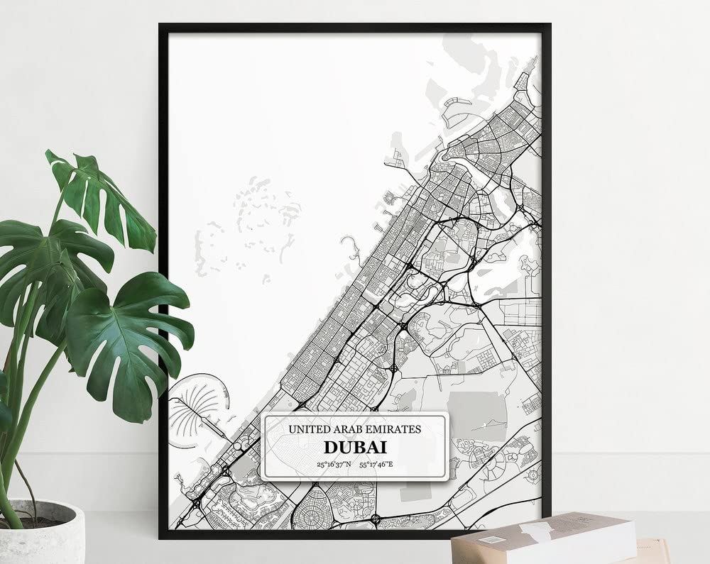 Buy Dubai Street , City , Modern , Dubai , Street Decor, Scandinavian