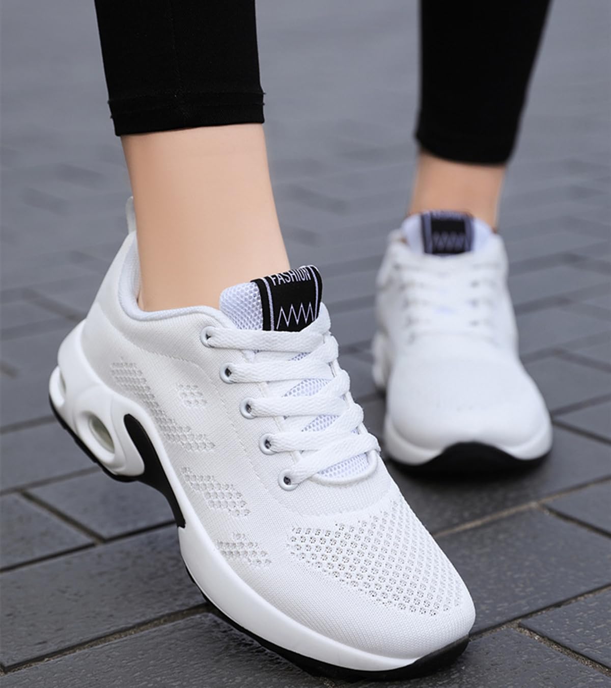 Damskie ortopedyczne buty na co dzień, wsuwane buty do chodzenia Siateczka Oddychająca miękka podeszwa Lekkie buty sportowe Trampki sportowe do pracy Siłownia Bieganie Trening