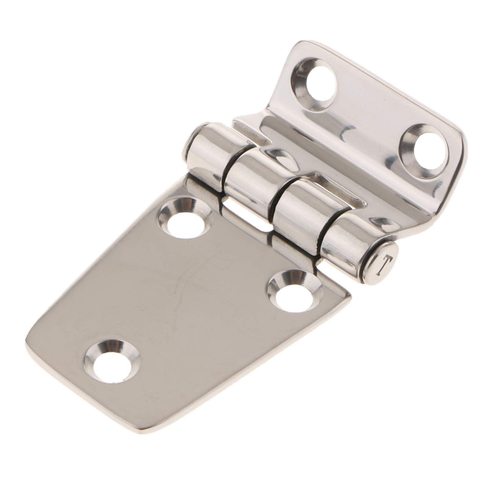 Boat Door Marine 304 Stainless Steel Hinge，75x40mm Short Side Cabinet RV Yacht Marine Hardware Accessories