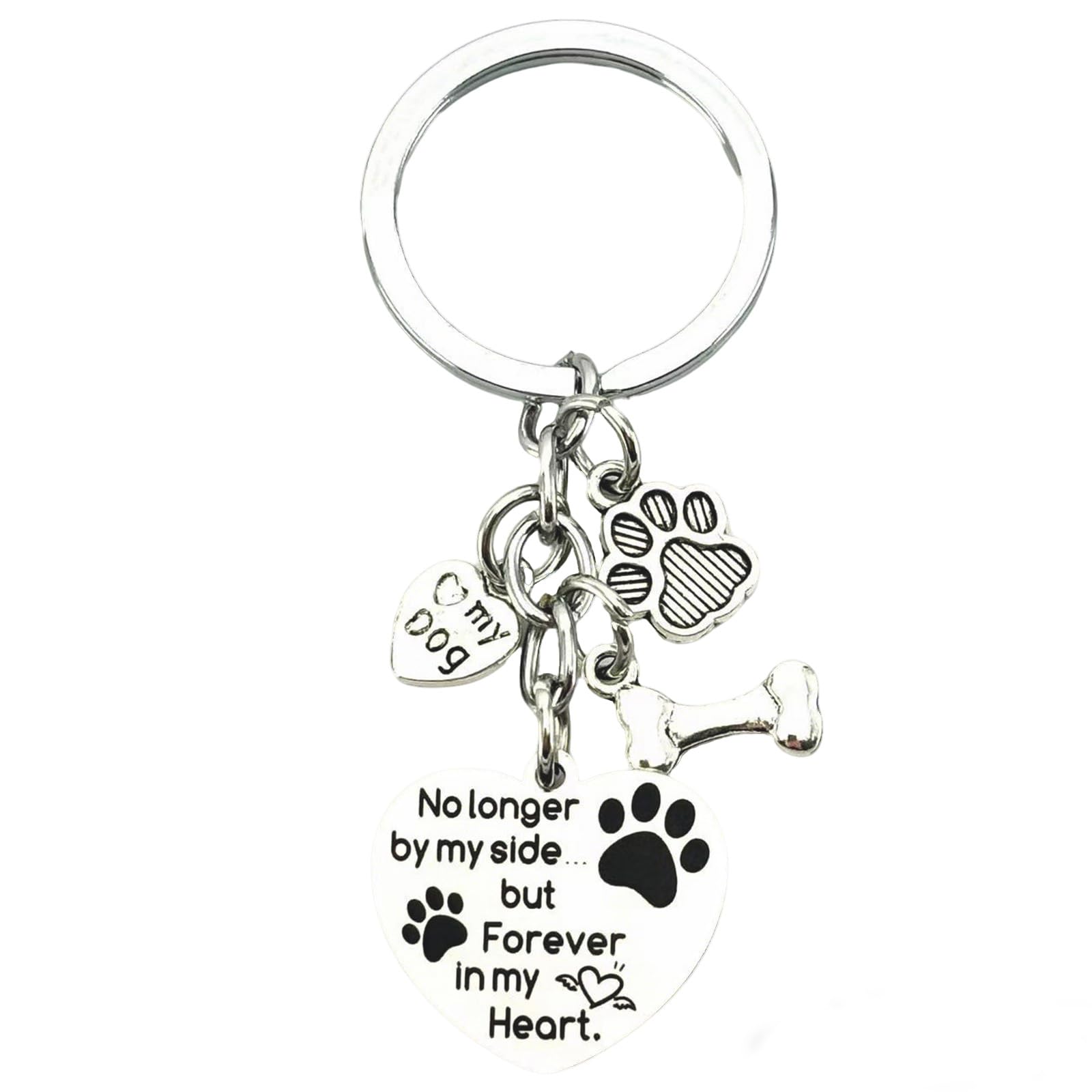 Dog Keychain, Dog Memorial Gifts, Funny Dog Lover Gifts for women Mother Cute Pet Keychains Cool Stuff Christmas