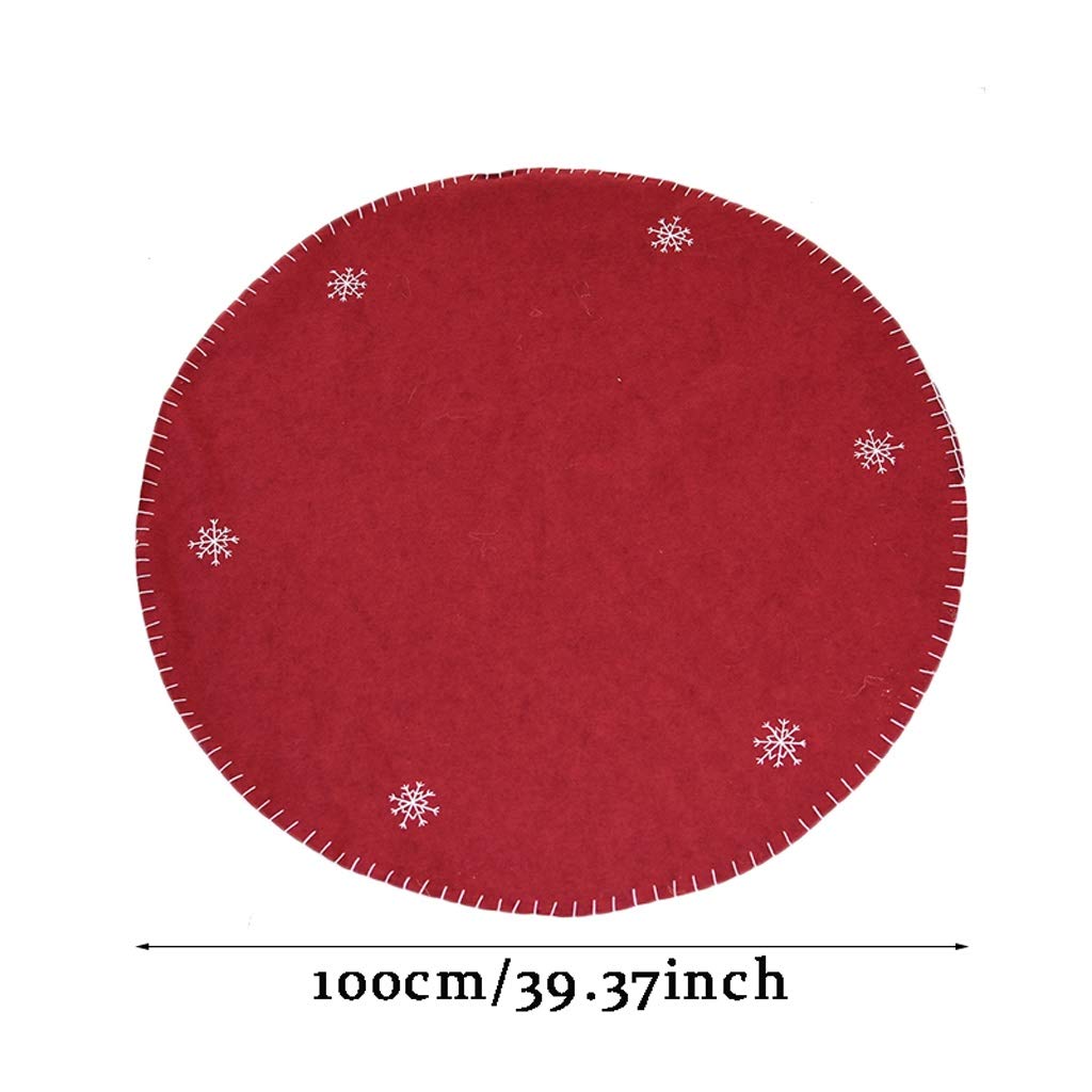 Weihnachtsbaumdecke Filz 100cm - Baumrock Für Christbaum Dekoration