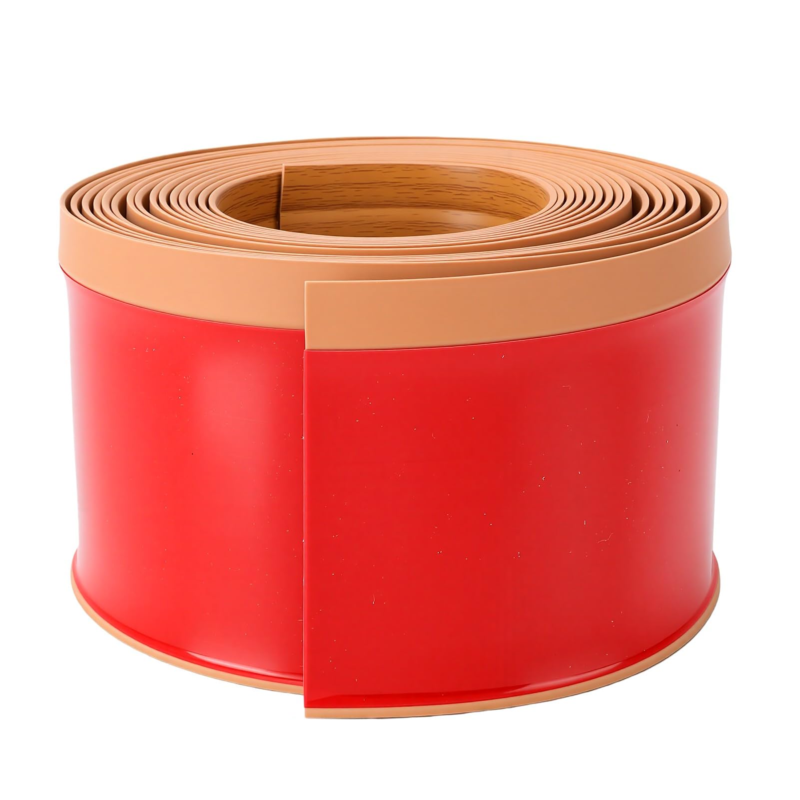 Zunate Samoprzylepna Listwa Przypodłogowa 10cm X 6m Elastyczna Listwa Przypodłogowa ścienna z PVC Kształtująca Wykończeniowa do Kuchni łazienka Mieszkania