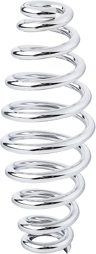 Miniatura 4 de TCT-MOTORPARTS Bicicleta Cromo 5 "Barril en espiral Solo Seat Springs para Harley Chopper Bobber Softail Triumph Yamaha