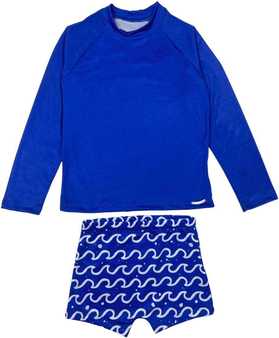 Conjunto Menino Blusa + Sunga Juvenil Praia Natação Piscina