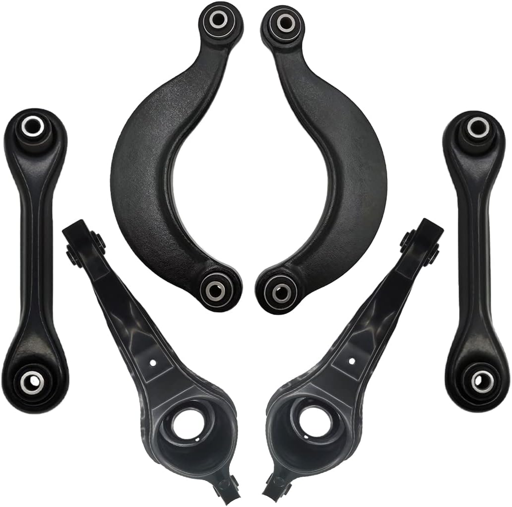 Control Arm Replacement For Rear Upper Lower Lateral Link Control Arm Suspension Kit Set Compatible With 2004-2013 Mazda 3