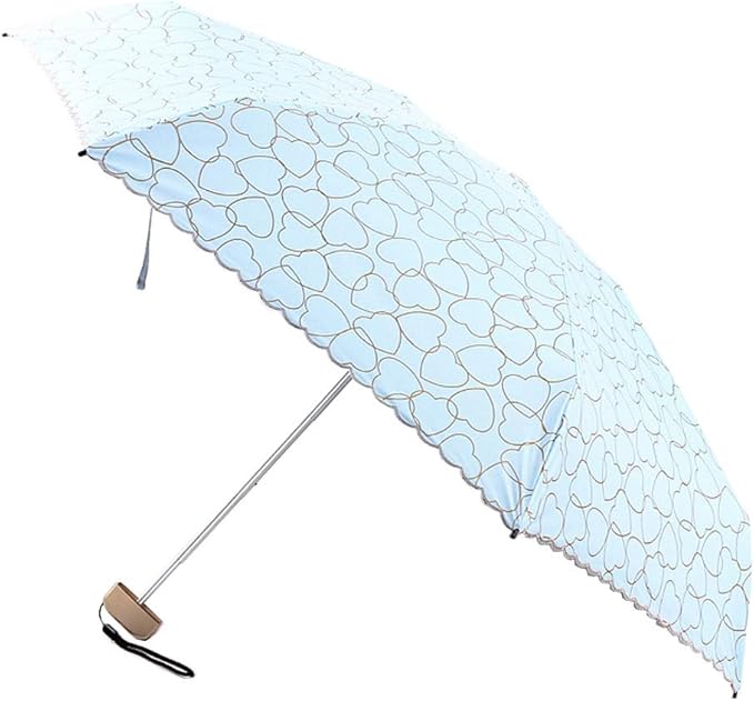 Amazon 折りたたみ傘 超軽量 レディース 晴雨 兼用 日傘 Uv カット かわいい ハート柄 ライトブルー 折りたたみ傘 通販 Amazon 折りたたみ傘 超軽量 レディース 晴雨 兼用 日傘 Uv カット かわいい ハート柄 ライトブルー 折りたたみ傘 通販