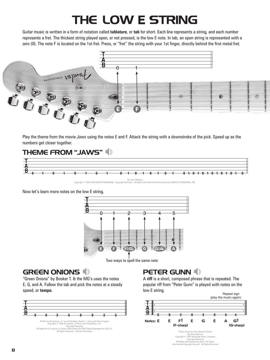 Hal Leonard Guitar Tab Method: All-in-One Edition! Includes Downloadable Audio, Includes Bonus Material! (1-3)