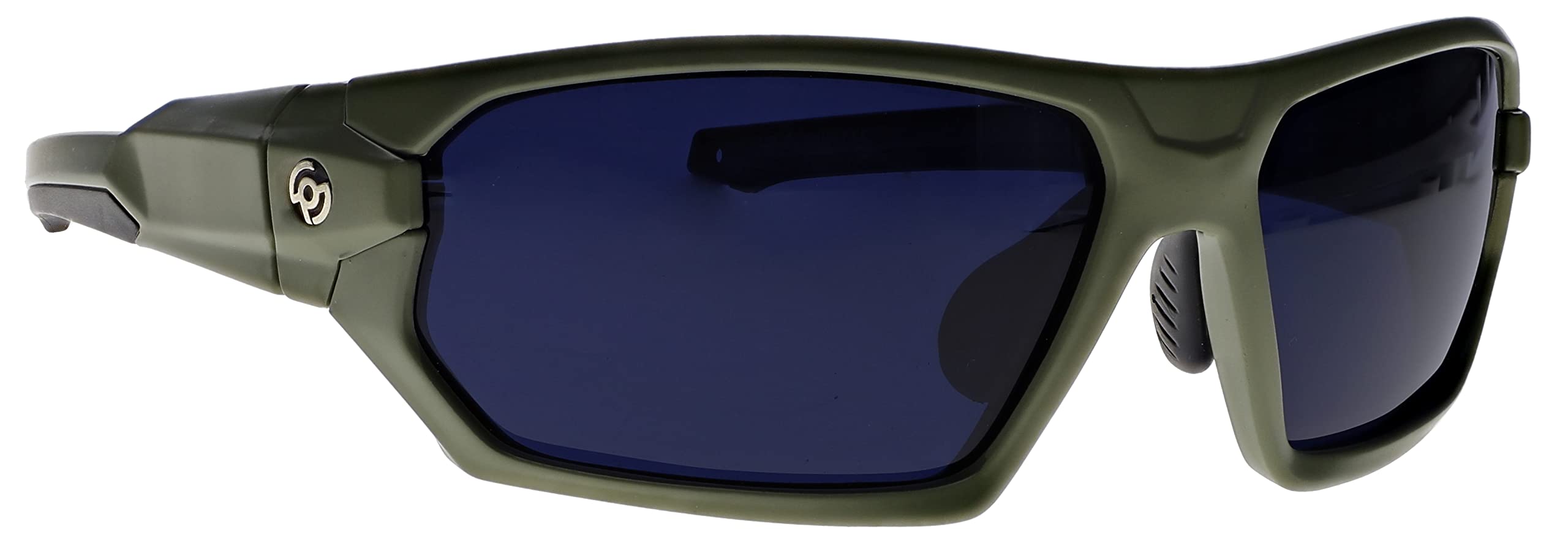 Lampworking Glasses, Wrap around Q368 Green Frame, Borotruview Shade 3