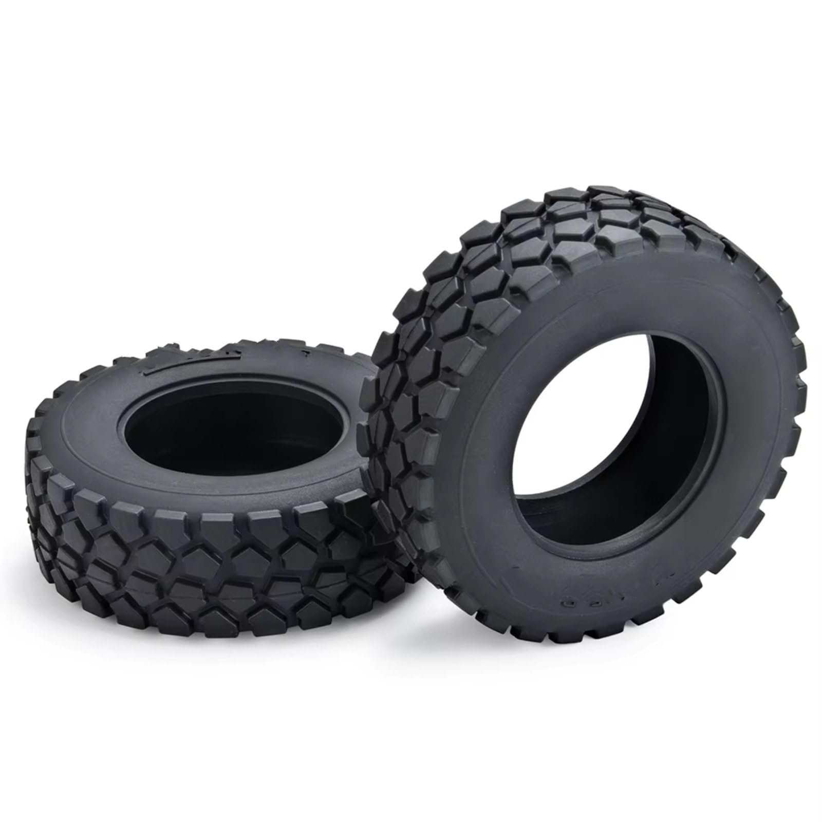 Kompatibel Mit Tamiya 1/14 RC-Anhänger-Traktor-Truck-Upgrade-Teilen, 1/2/4 Stück, 30 Mm Breite Gummireifen, Vorderradreifen Gummireifen