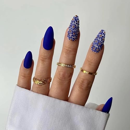 Miniatura 4 de Skexiod Esmalte de uñas en gel, 0.5 onzas líquidas, color azul zafiro azul marino, esmalte de uñas de gel semipermanente con LED UV para arte de