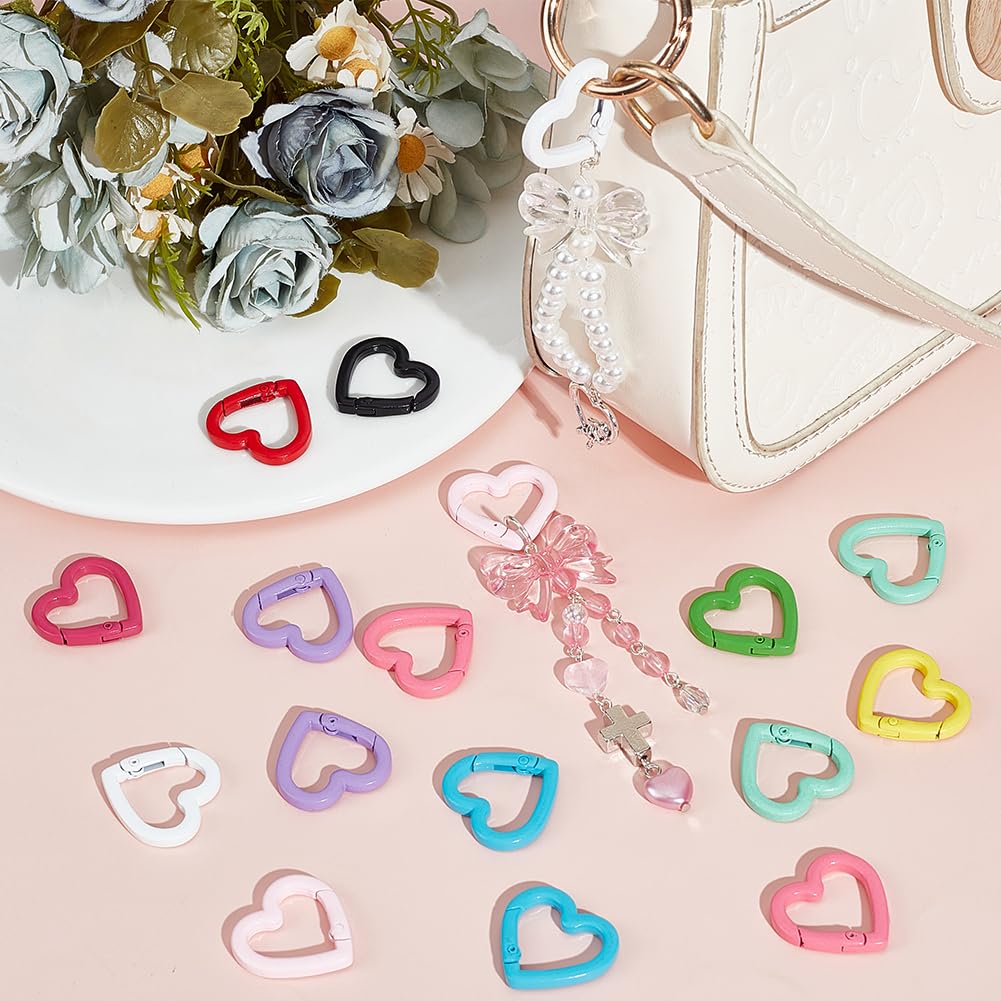 SUNNYCLUE 1 caja de 2 unidades, llavero de pulsera rosa, cadena gruesa
