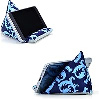 Vista 2 de Soporte de teléfono para escritorio, soporte de almohada para teléfono para iPhone 15 16 Pro, soportes de teléfono de tela hechos a mano tipo bean