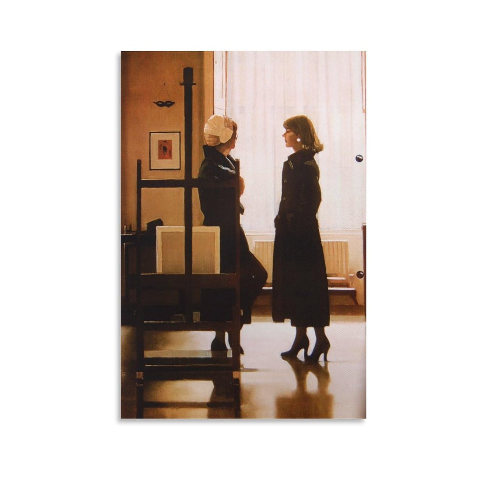 Models in The Studio II by Jack Vettriano Wall Art Prints Poster Artworks Picture Print Wall Art Painting Canvas Decor Home Decorative 20x30inch(50x75cm) โ image 1