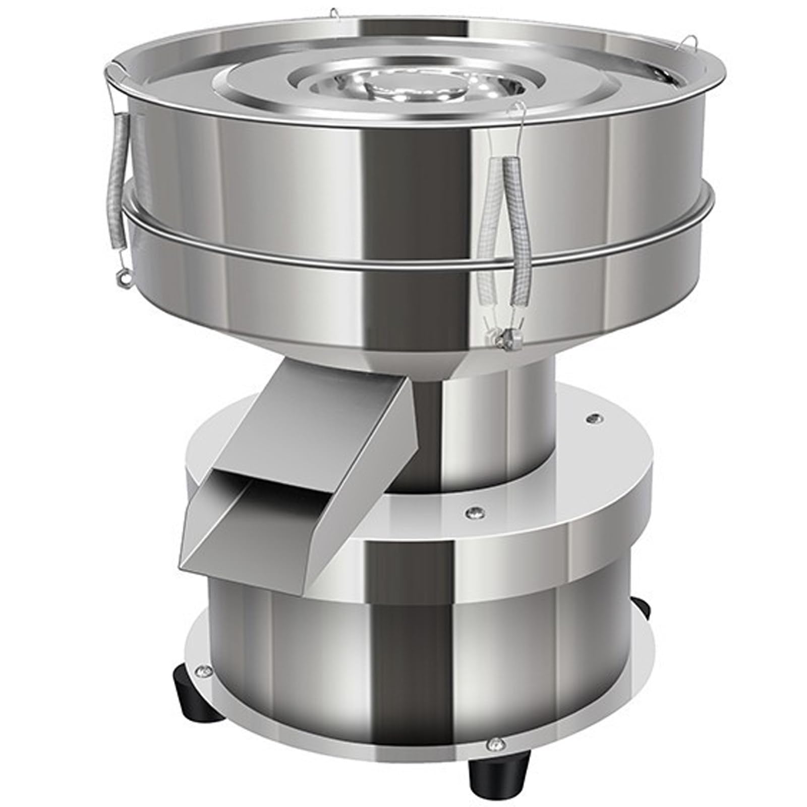 Amazon.co.jp: 自動電動振動ふるい 50W 自動粉ふるい機、60 メッシュ