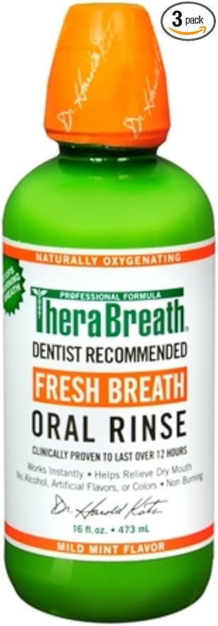 Fresh Breath Oral Rinse - 16 oz, Pack of 3