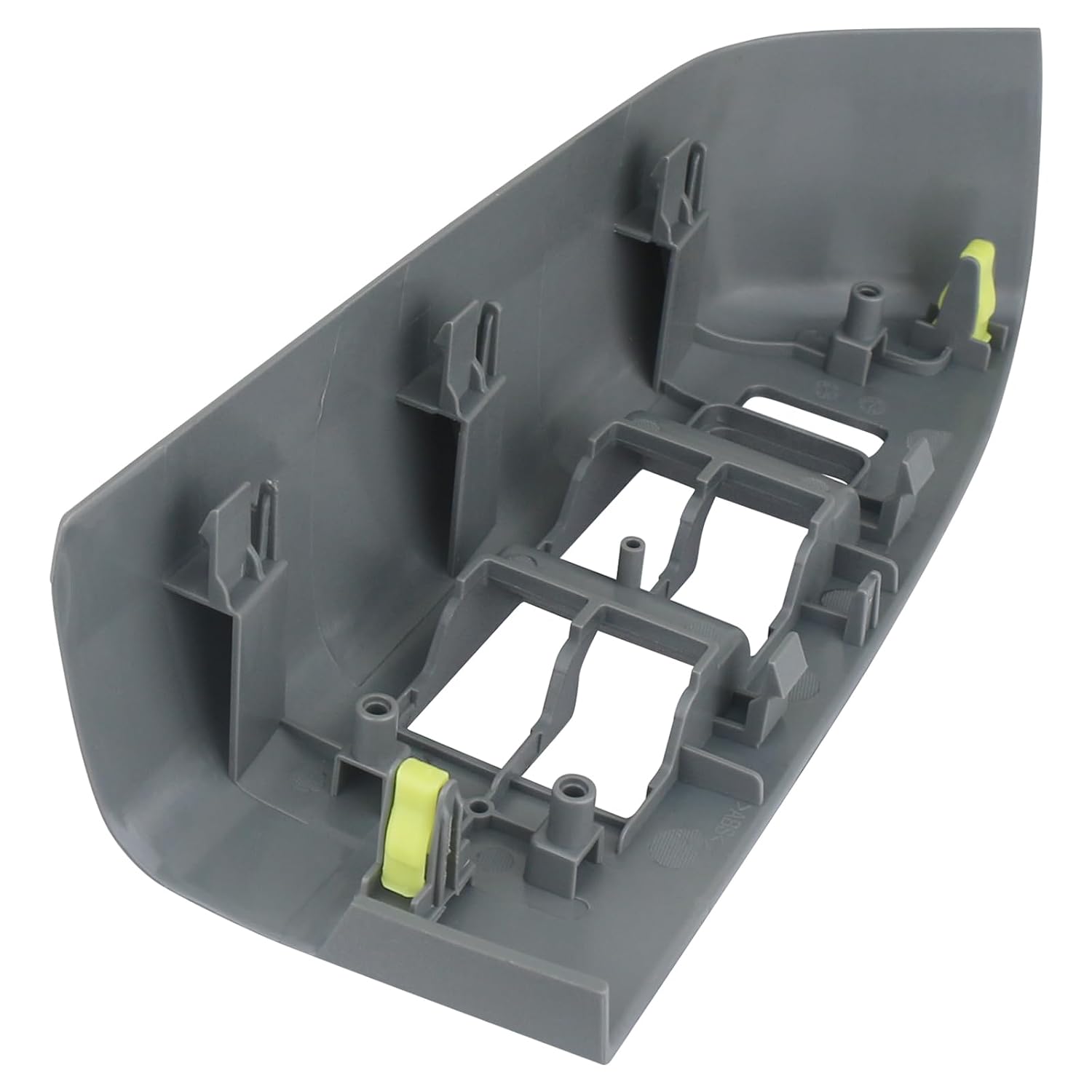 Osompar Door Window Switch Bezel Front Left Driver Side Compatible with Toyota Tundra 2007-2013 Sequoia 2010-2017 Replaces 74232-0C100 Gray