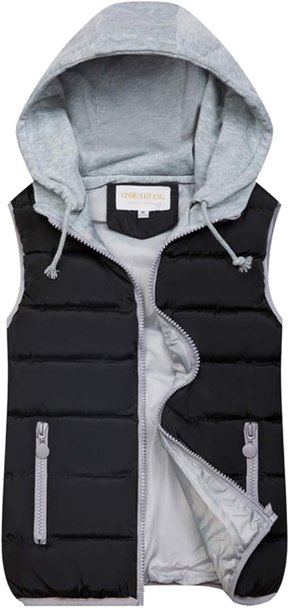 Gihuo Women's Puffer Vest Zip Up Quilted Padded Winter Sleeveless