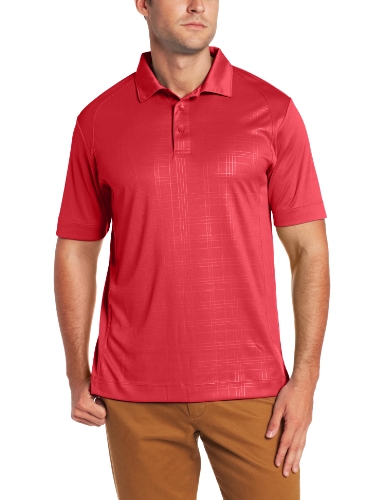 Cutter & Buck Men's Cb Drytec Sullivan Embossed Polo Shirt