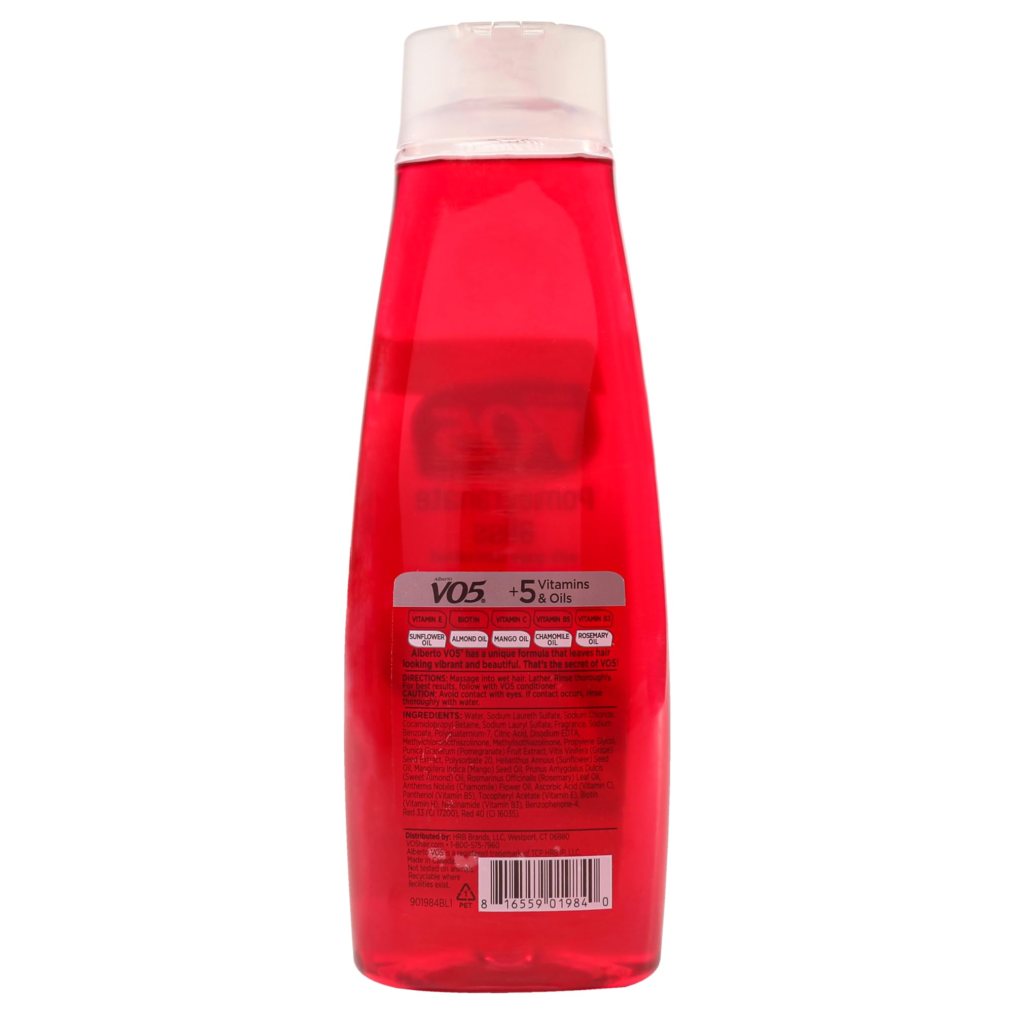 Pomegranate Bliss Champú hidratante con extracto de semilla de uva, aroma a granada, cinco aceites y vitaminas, 15 onzas 2