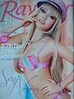 ★沢尻エリカ×Ravijour カタログ セクシーランジェリー満載 沢尻エリカ、金髪＆ブラジャーで下着カタログの表紙に