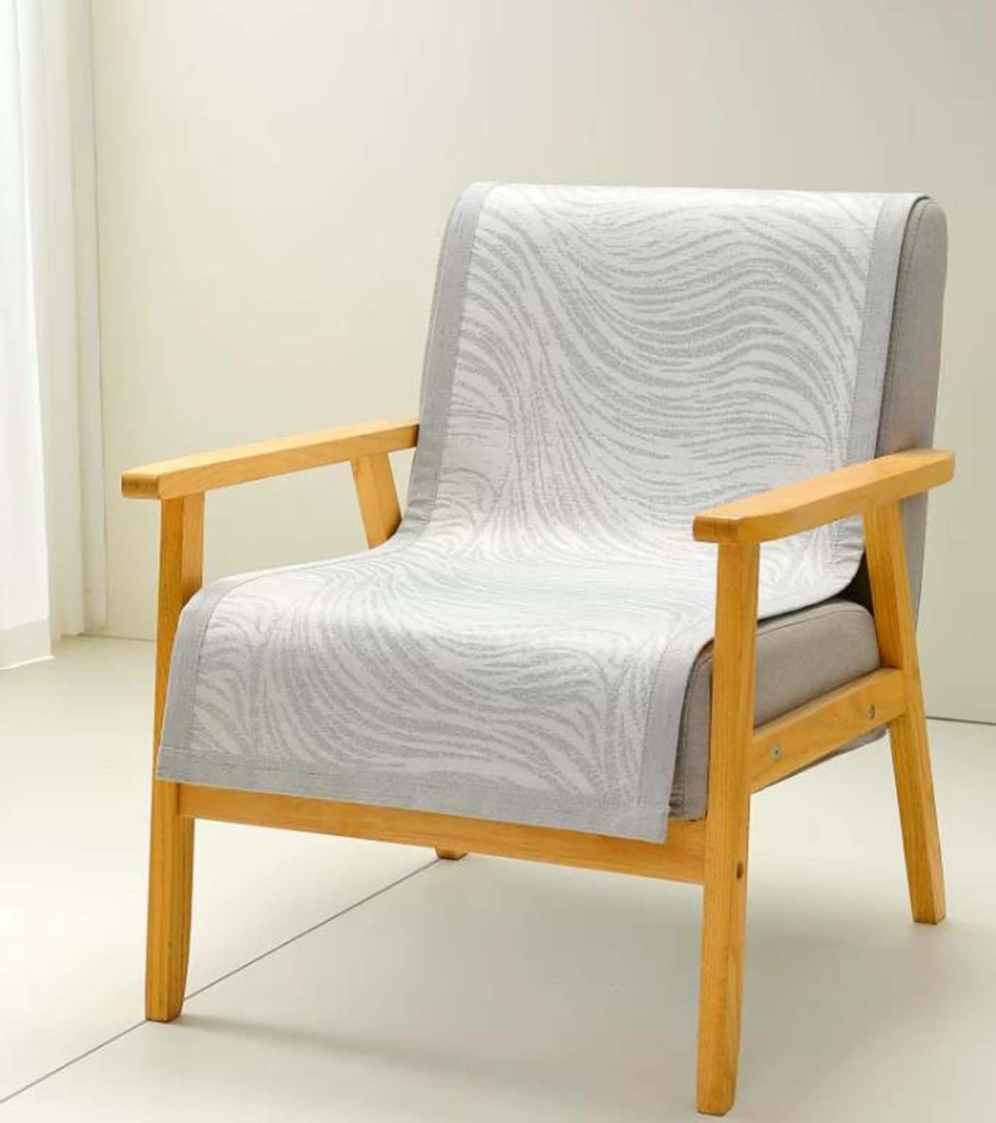 Coussin de chaise en rotin anti-transpiration pour chaise de bureau dossier frais 45x150