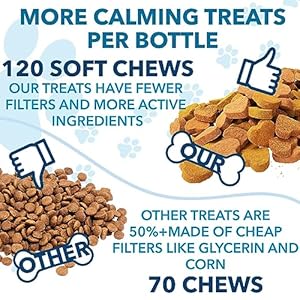 Hemp Calming Chews for Dogs with Anxiety and Stress  Dog Calming Treats  Dog Anxiety Relief  Storms Barking Separation  Valerian  Hemp Oil  Calming Treats for Dogs  Made in Usa  Cucciolini Doodles Hemp calming chews for dogs with anxiety and stress  dog calming treats  dog anxiety relief  storms barking separation  valerian  hemp oil  calming treats for dogs  made in usa   cucciolini doodles