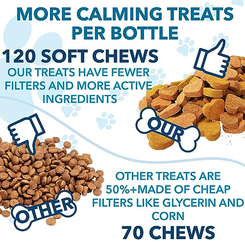 Hemp Calming Chews for Dogs with Anxiety and Stress  Dog Calming Treats  Dog Anxiety Relief  Storms Barking Separation  Valerian  Hemp Oil  Calming Treats for Dogs  Made in Usa  Cucciolini Doodles Hemp calming chews for dogs with anxiety and stress  dog calming treats  dog anxiety relief  storms barking separation  valerian  hemp oil  calming treats for dogs  made in usa   cucciolini doodles