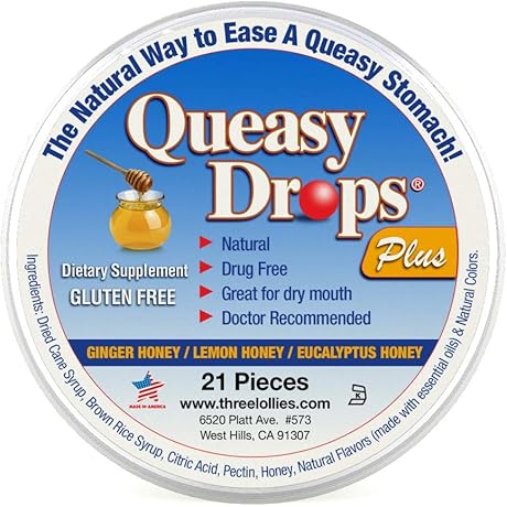 Queasy Drops Plus Honey & Pectin: Relief for Cancer-Related Nausea