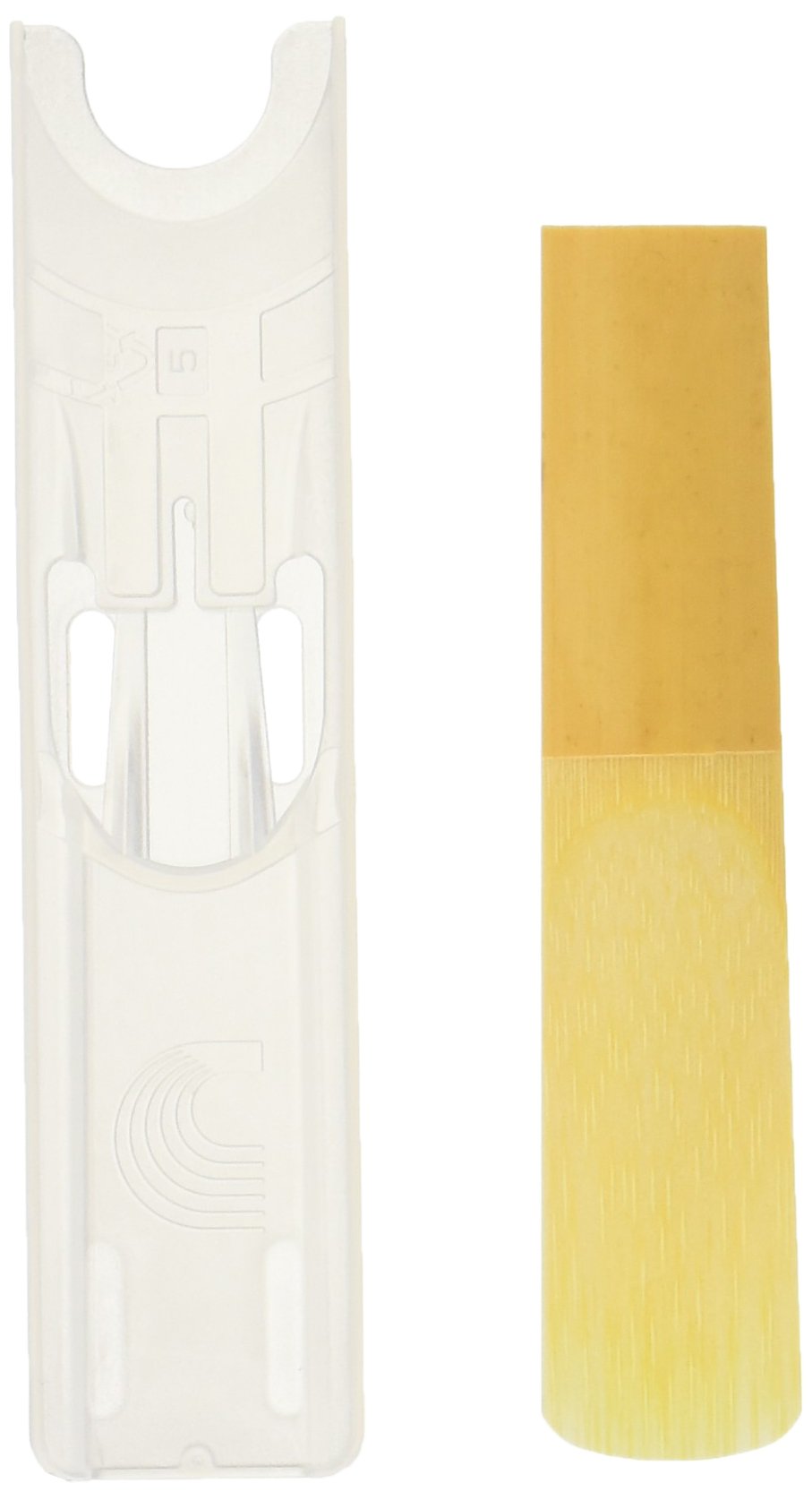 D'Addario Woodwinds Grand Concert Select stroiki do klarnetu basowego, siła 3,5, 5-pak