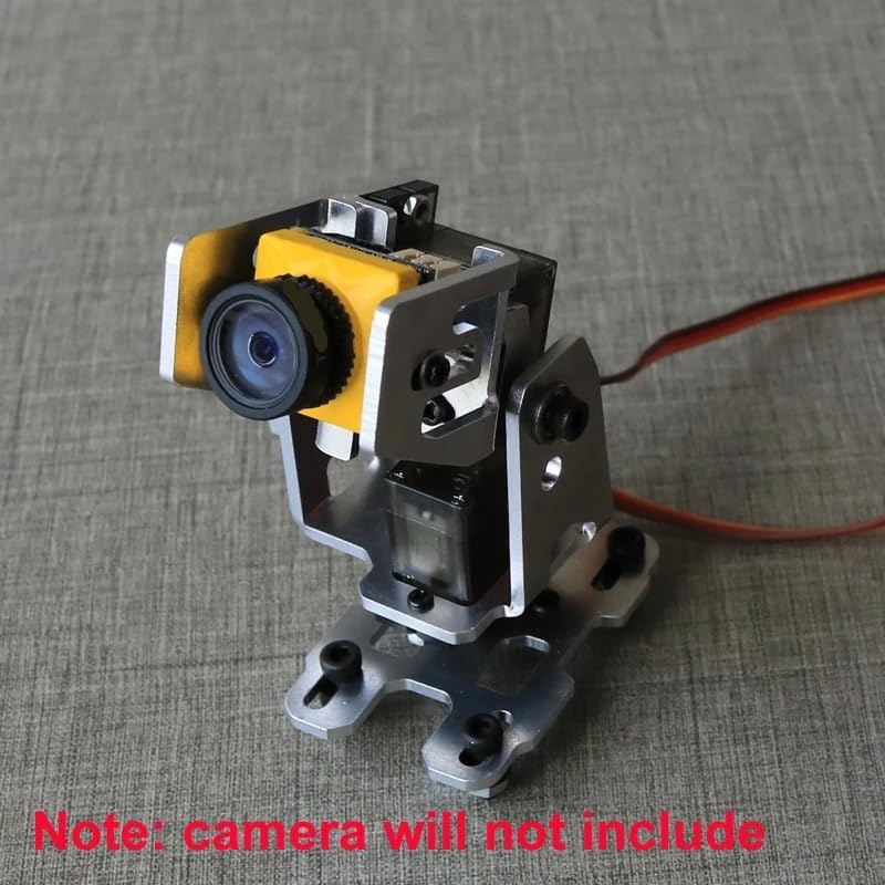 Compatibile con Supporto Pan-Tilt Biaxiale Tracker FPV 4.8-5V 1Set