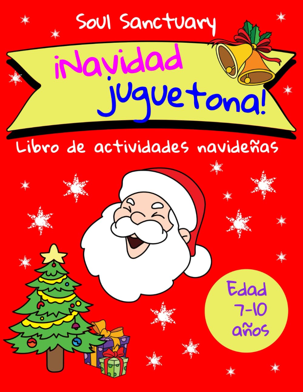 ¡Navidad juguetona!: Libro de actividades navideñas 7-10 años