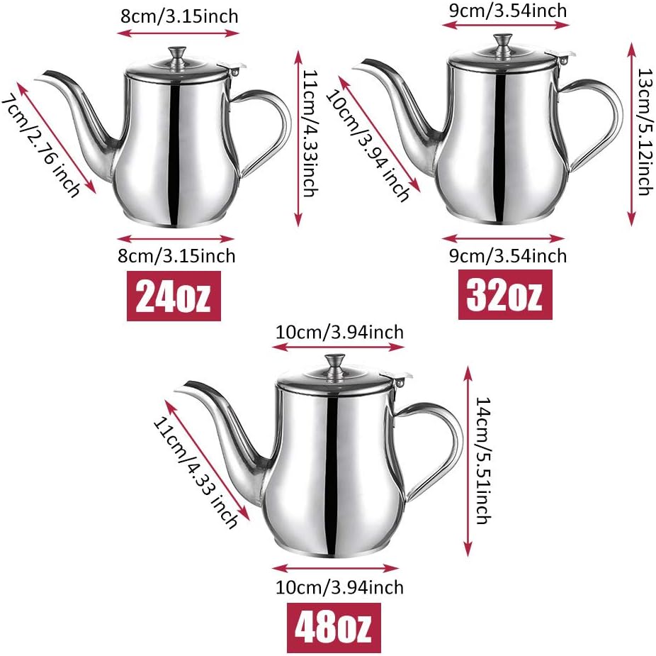 Stainless Steel Oil Strainer Pot,Grease Storage Container with Mesh Filter