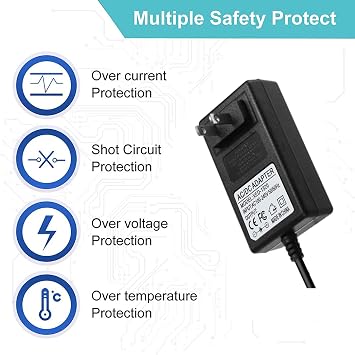 21V 20V Electric Drill Battery Charger Power Adapter Cord Compatible for GardenJoy,APLMAN,jar-owl,DD dedeo,Aokia, HUYOSEN,Inspiritech,V VONTOX,COMOWARE (for 20V or 21V Battery Models Only)