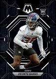 2023 PANINI MOSAIC #309 DEONTE BANKS RC NEW YORK GIANTS FOOTBALL OFFICIAL TRADING CARD OF NFL