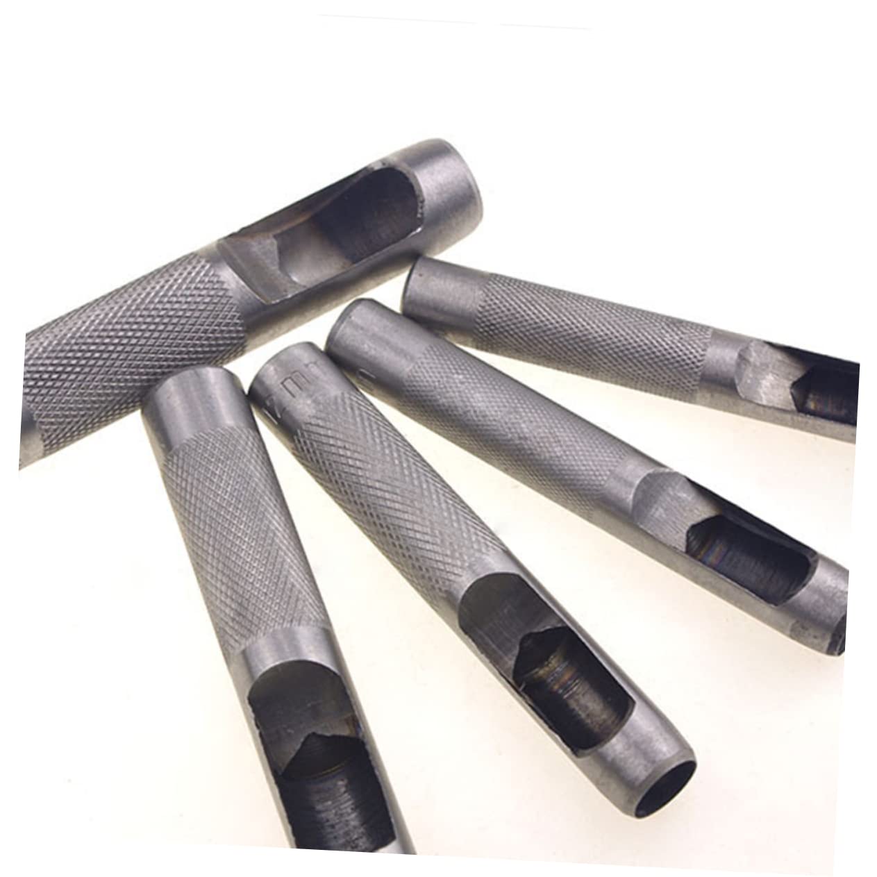Edelstahl Gürtellochstanze 12 Stück 3-16mm 12 Größen für Lederarbeiten Sicher und Einfach für Heim und Profi Anwendung
