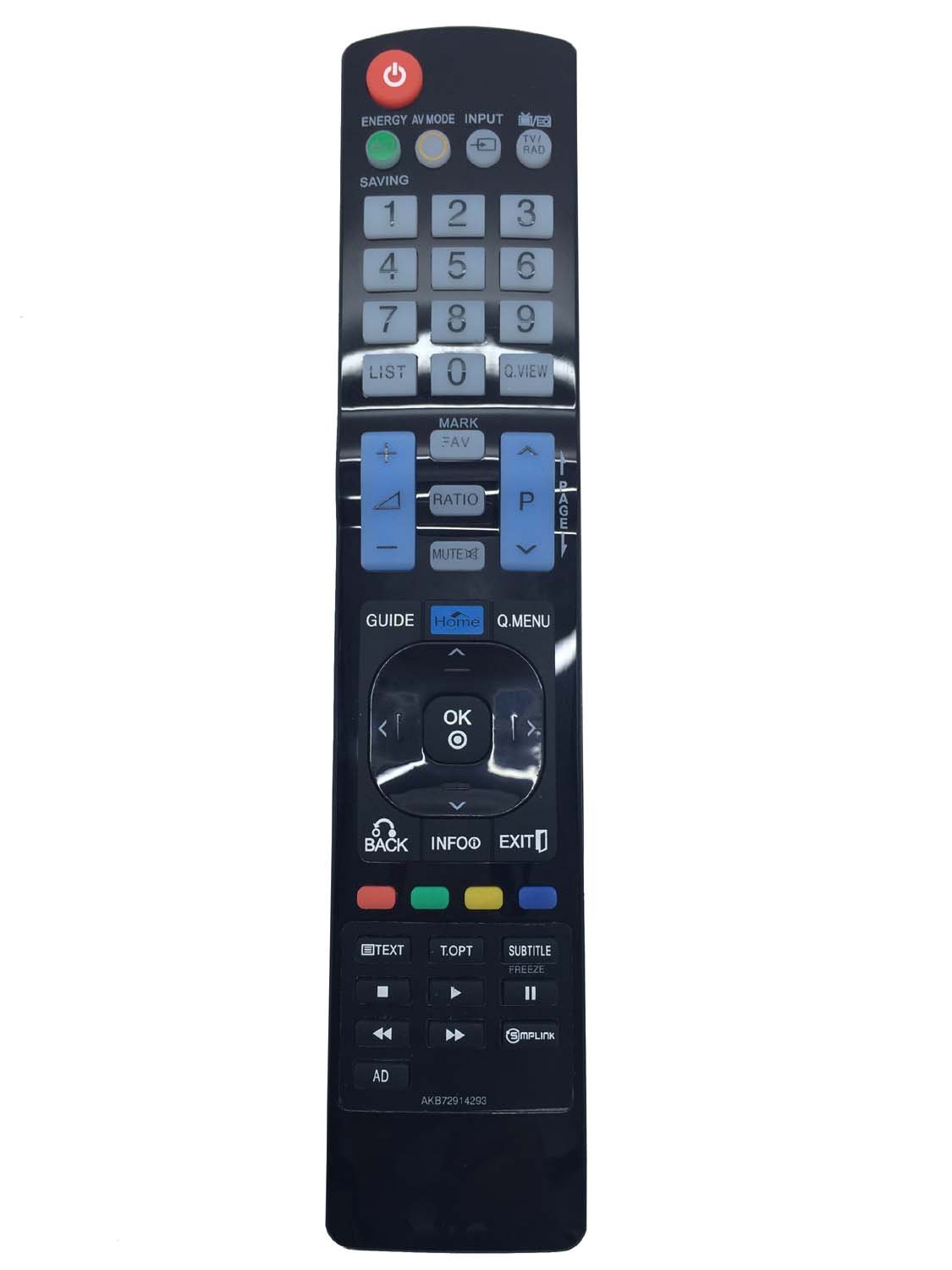 Nuovo AKB72914208 Telecomando di ricambio -VINABTY AKB 72914208 Telecomando per LG 42LD490ZBAEKDLJG 42LD690AEK 32LE4900ZBBEKDLJP 32LE5900-ZA 37LE5510 37LE4900AEK 55LE540 55LE550 55LE510 TV