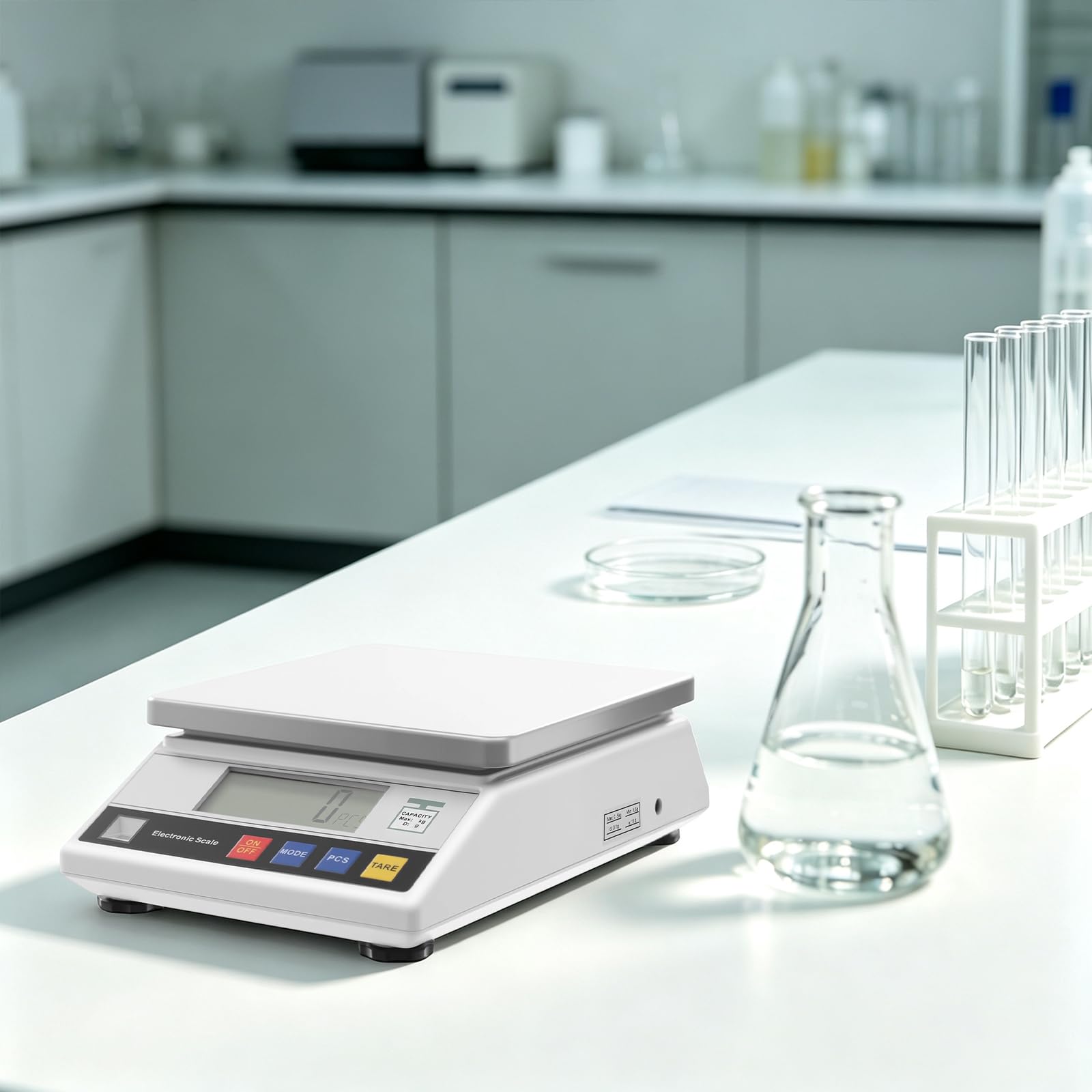 Feinwaage Wägebereich 7.5kg Ablesbarkeit 0.1g Digitale Küchenwaage