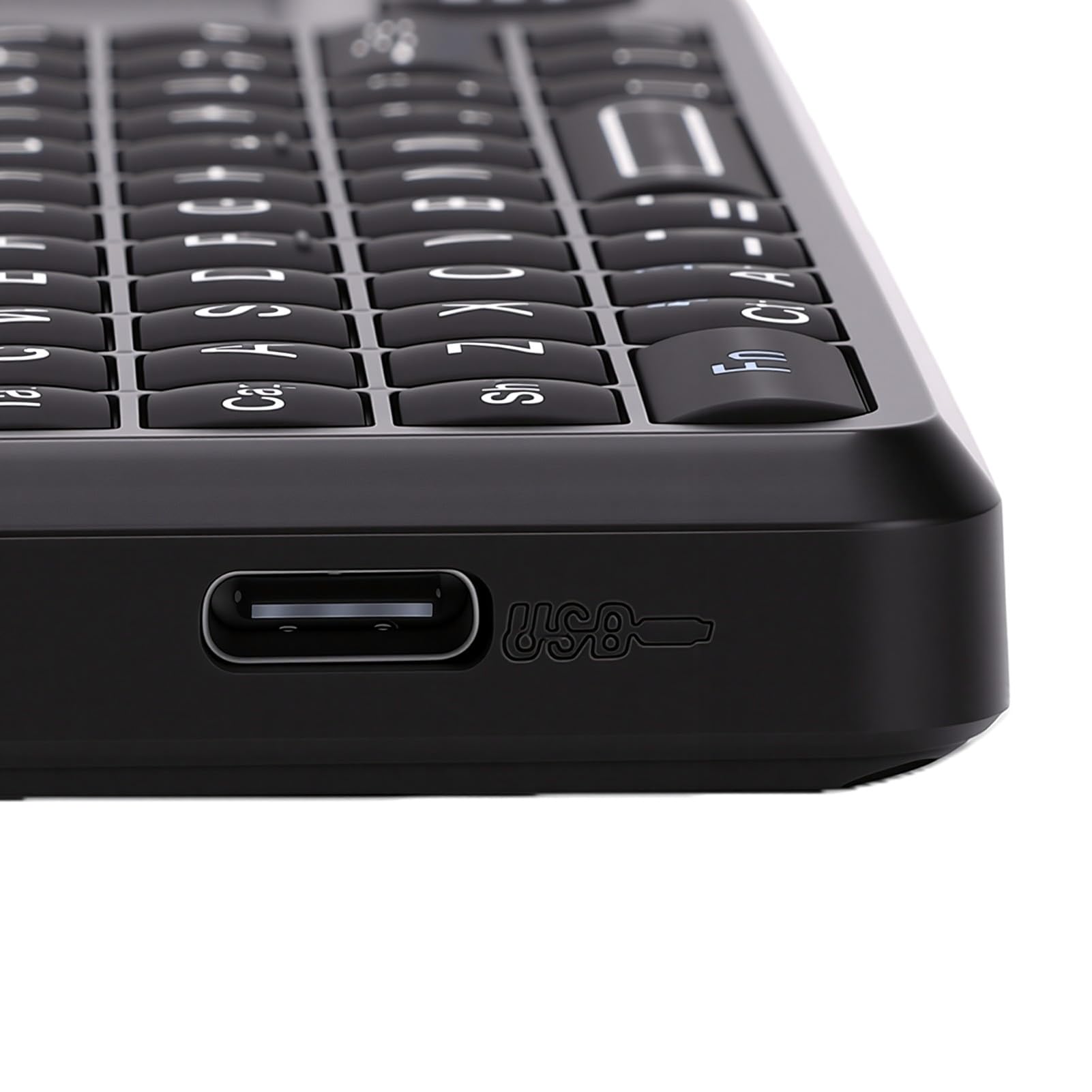 Annadue Tastiera Wireless Compatta con Touchpad per PC Portatile