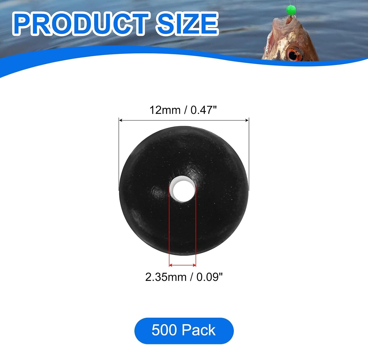 Fishing Beads Holographic Soft Plastic Fishing Bait Eggs Rigs Accessories, Fit for Freshwater