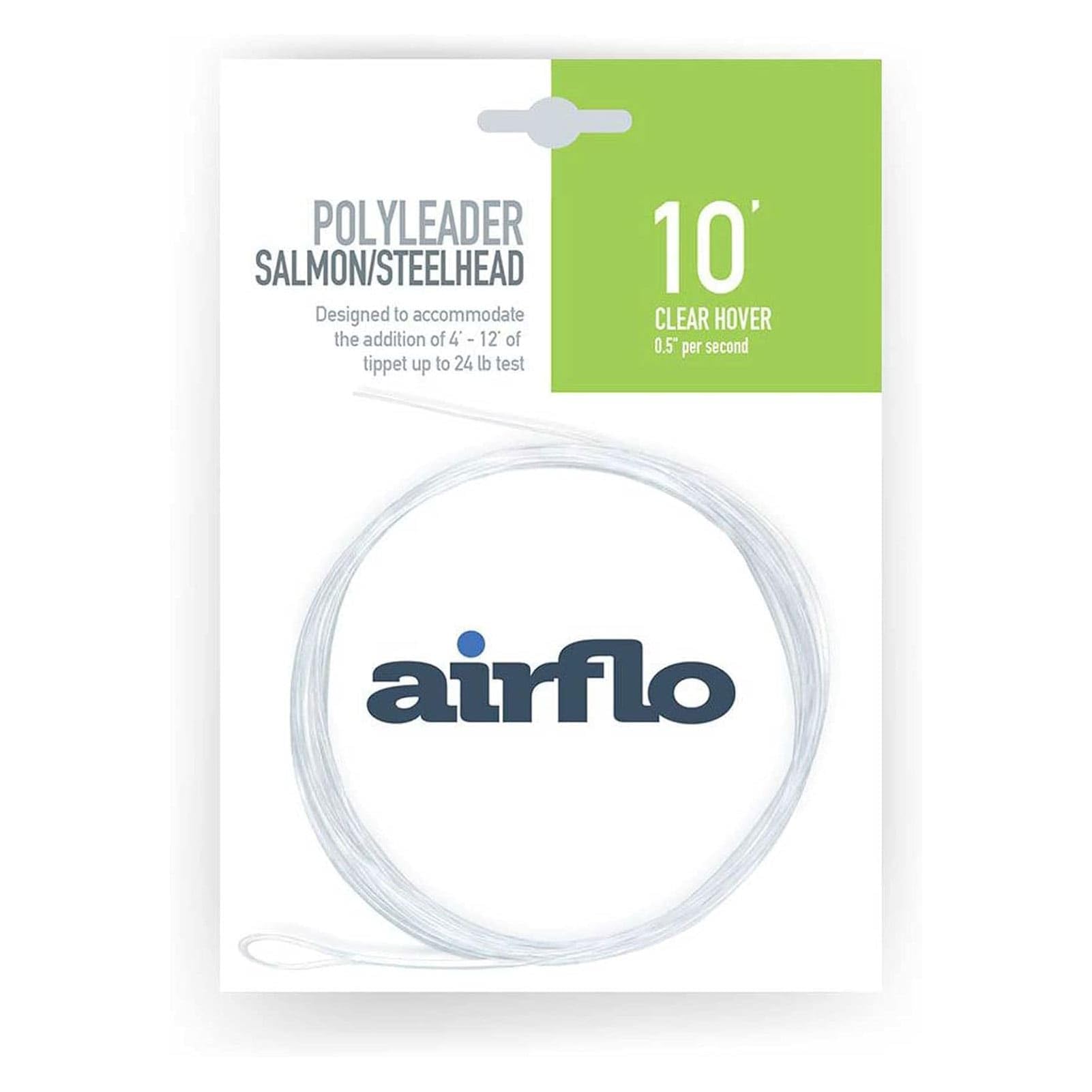 Airflo Polyleader Salmon / Steelhead 10' Clear Hover