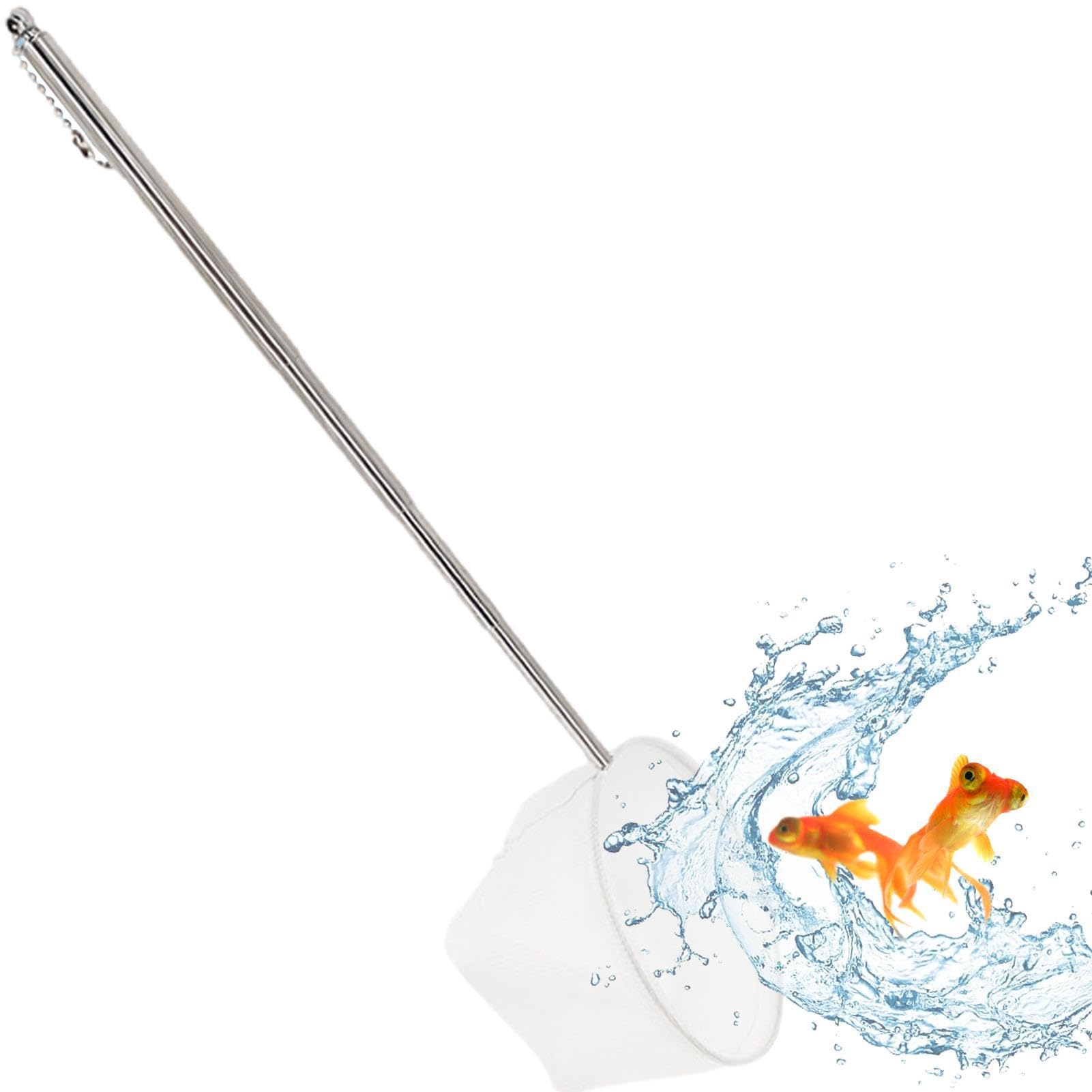 Rete Per Acquario Estensibile 13.9-38.1cm - Nylon Morbido Per Pesci E Gamberetti