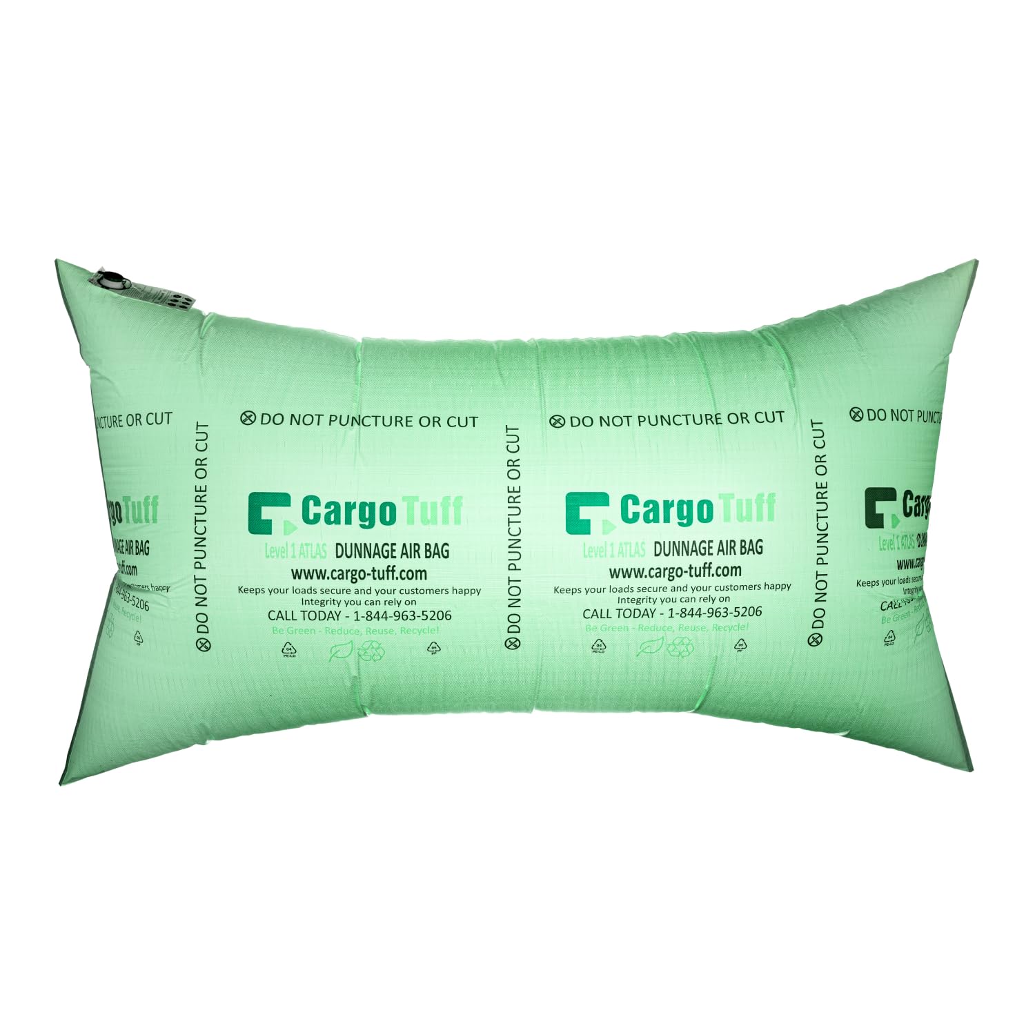 IDL Packaging 48" x 84" Dunnage Airbags, Woven Polypropylene, Level 1 - Fill The Void in Trucks and Intermodal Shipments, Reusable - Load Securement Airbags for Container Stuffing
