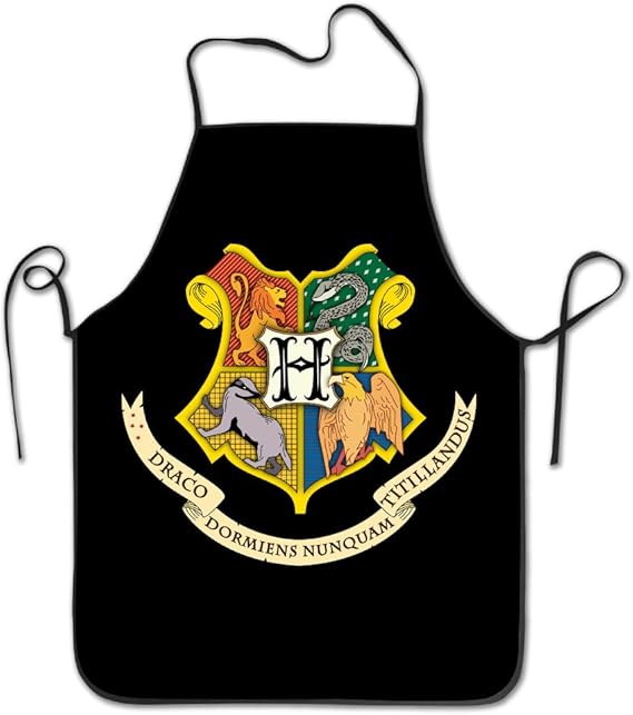 Amazon Co Jp ハリーポッターホグワーツロゴeasy Cleanキッチン調理よだれかけエプロン ホーム キッチン