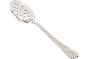 Mercer Culinary Slotted Spoon with Round Bowl, 7.875"