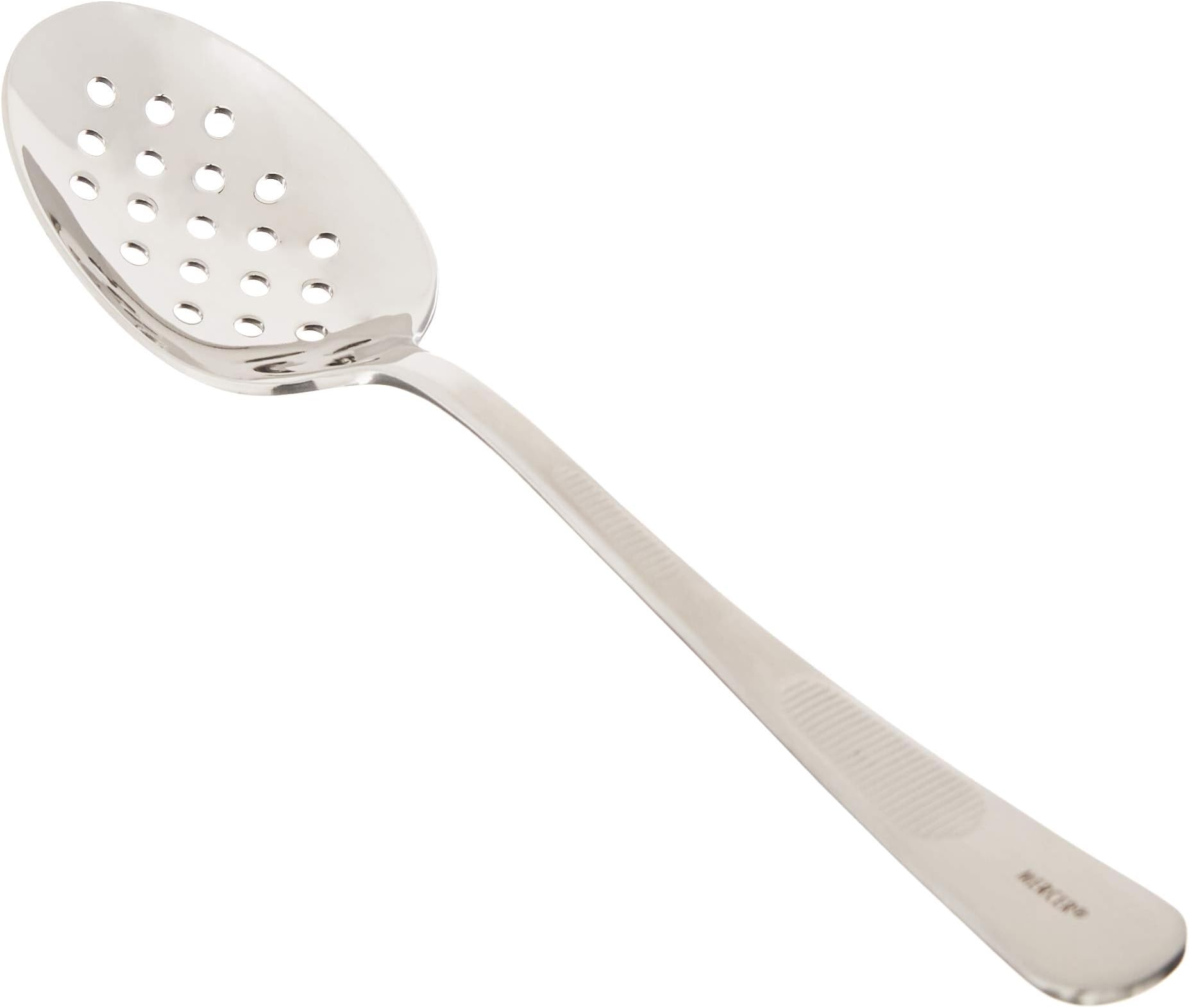 Mercer Culinary Plating Spoon-Perforated Bowl-7 7/8", Stainless Steel, 24.64 x 2.2 x 2.2 cm