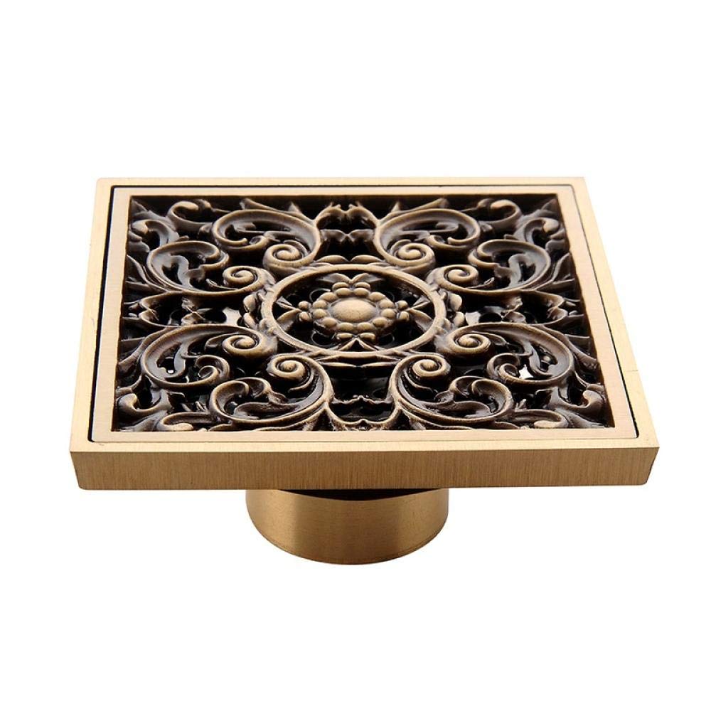 Siphon de sol 10 cm pour douche italienne et buanderie moderne