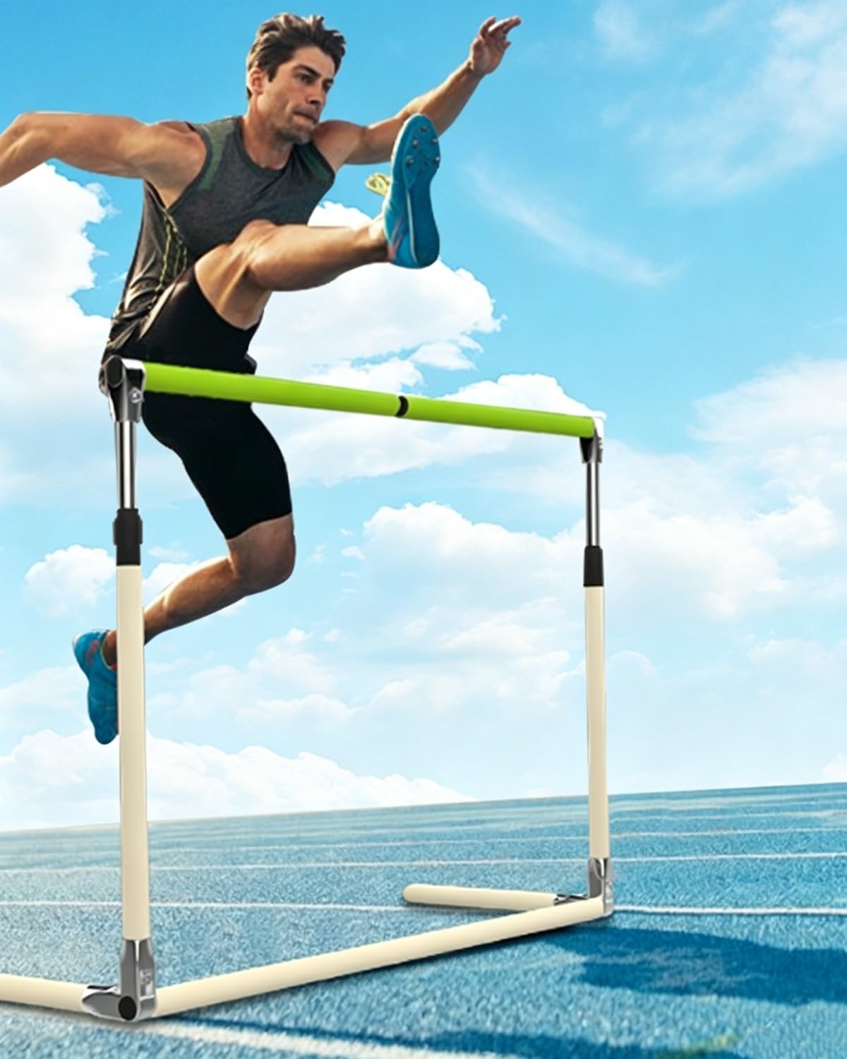 Obstáculos para Saltar Vallas de Atletismo Portátiles y Desmontables
